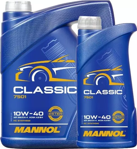 MANNOL CLASSIC OLEJ SILNIKOWY 10W40 6L