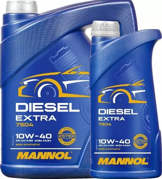 MANNOL 7504 DIESEL EXTRA OLEJ SILNIKOWY 10W40  6L