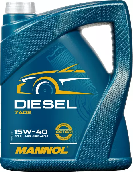 MANNOL 7402 DIESEL OLEJ SILNIKOWY 15W40 5L