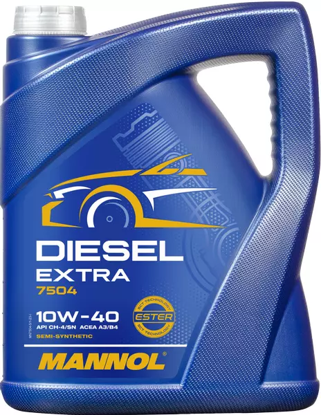 MANNOL 7504 DIESEL EXTRA OLEJ SILNIKOWY 10W40  5L