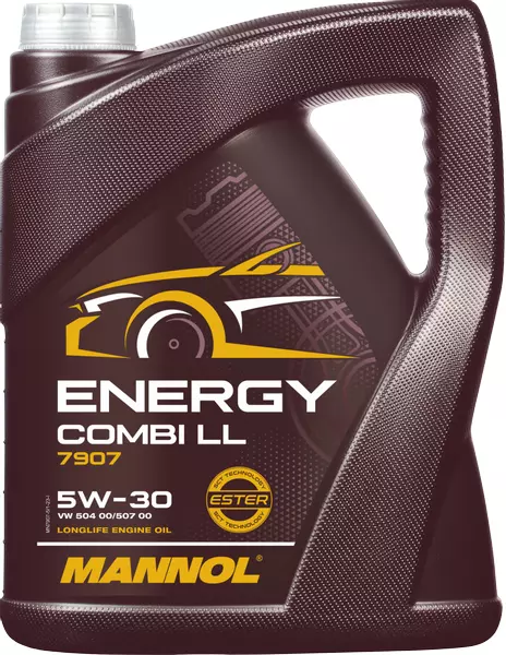 MANNOL 7907 ENERGY COMBI LL OLEJ SILNIKOWY 5W30 4L