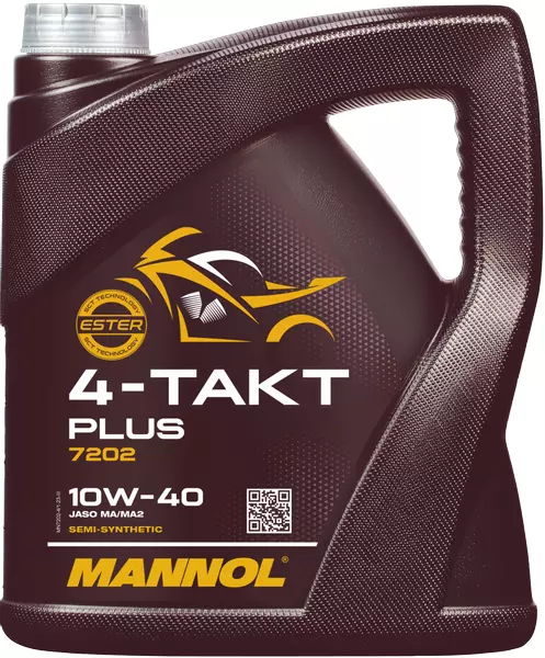 MANNOL 7202 4-TAKT PLUS OLEJ 4T 10W40 4L