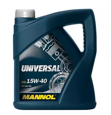 MANNOL UNIVERSAL OLEJ SILNIKOWY 15W40 4L