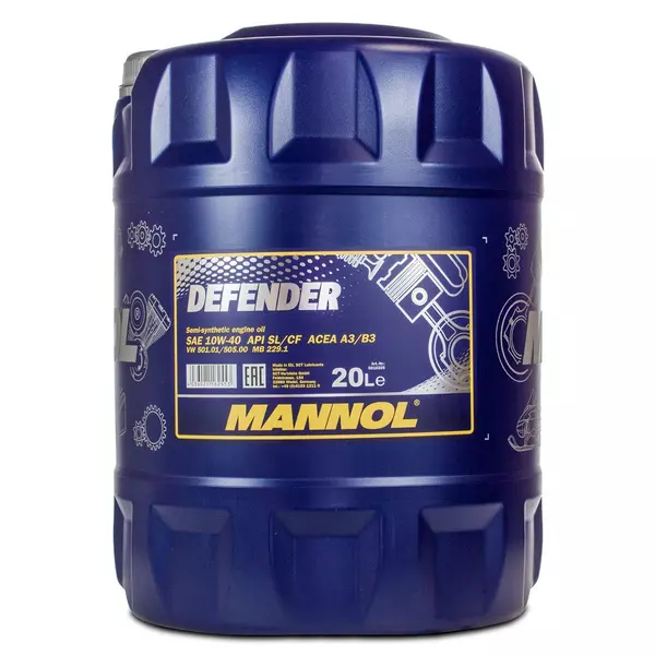 MANNOL DEFENDER OLEJ SILNIKOWY 10W40 20L