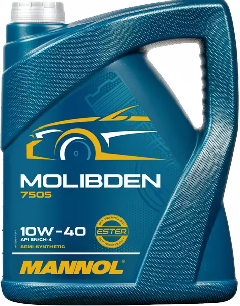 MANNOL 7505 MOLIBDEN OLEJ SILNIKOWY 10W40 4L