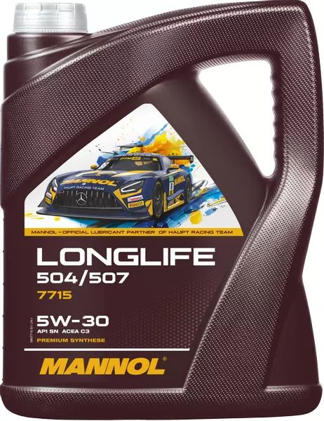 MANNOL 7715 LONGLIFE 504/507 OLEJ SILNIKOWY 5W30 4L