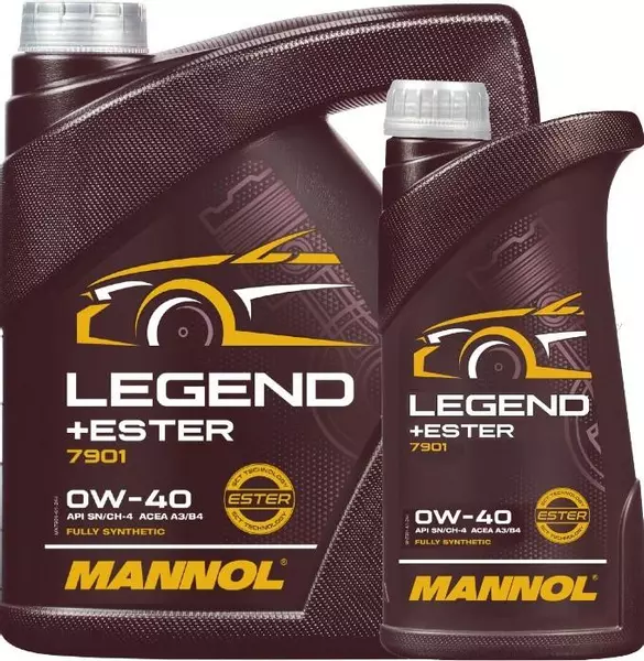 MANNOL 7901 LEGEND + ESTER OLEJ SILNIKOWY 0W40 5L