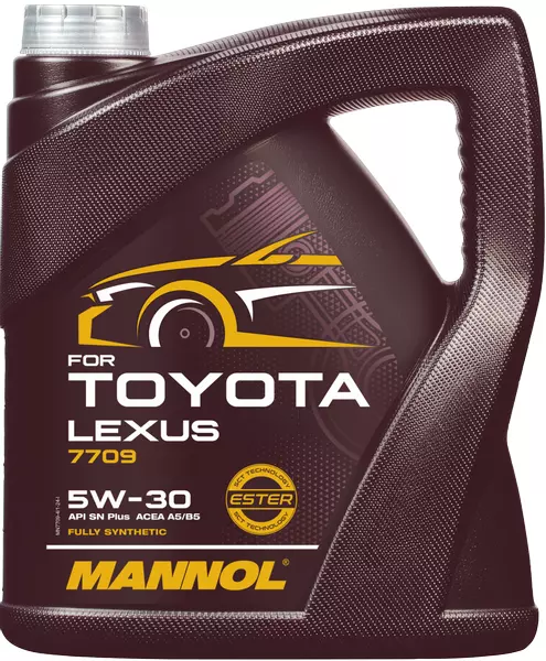 MANNOL 7709 FOR TOYOTA LEXUS OLEJ SILNIKOWY 5W30 4L