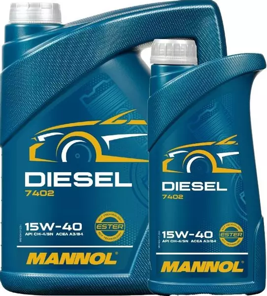 MANNOL 7402 DIESEL OLEJ SILNIKOWY 15W40 6L