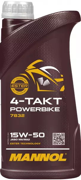 MANNOL 7832 POWERBIKE 4-TAKT OLEJ SILNIKOWY 15W50 1L