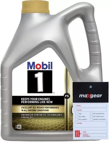 MOBIL 1 FS 0W40 A3/B4 SN/SM/SL 502.00/505.00 4L + ZAWIESZKA