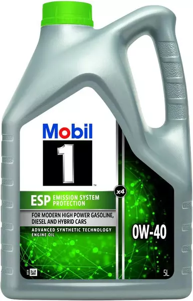 MOBIL ESP X4 0W40 C3 API SP MB229.51 5L