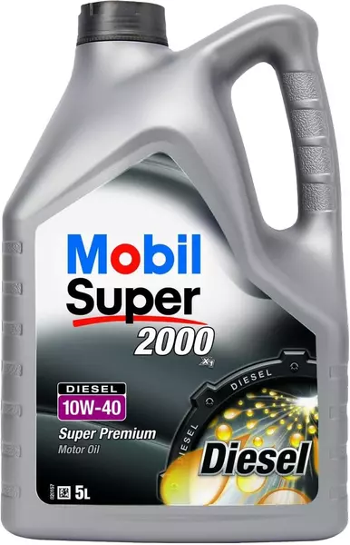 MOBIL SUPER 2000 X1 10W40 DIESEL ACEA A3/B3 5L