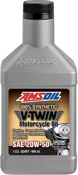 AMSOIL SYNTHETIC V-TWIN 20W50 MOTORCYCLE 0,946L