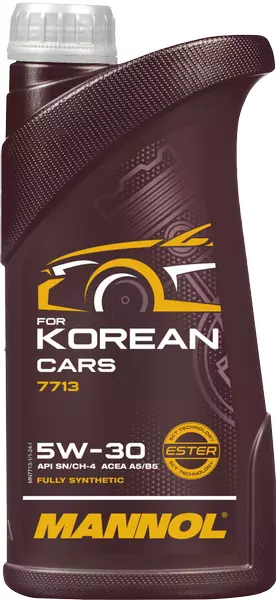 MANNOL 7713 FOR KOREAN CARS OLEJ SILNIKOWY 5W30 1L