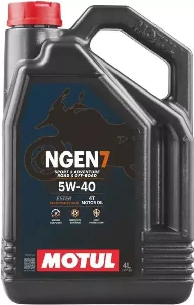 MOTUL NGEN 7 OLEJ SILNIKOWY 5W40 4T 4L