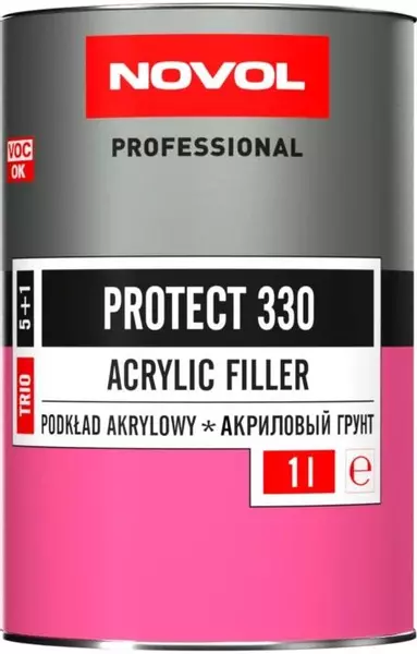 NOVOL PROTECT 330 PODKŁAD AKRYLOWY BIAŁY 1L