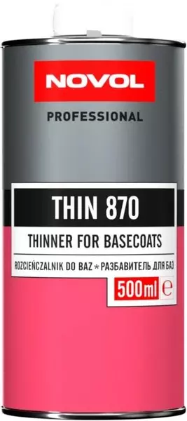 NOVOL THIN 870 ROZCIEŃCZALNIK DO BAZ 500ML