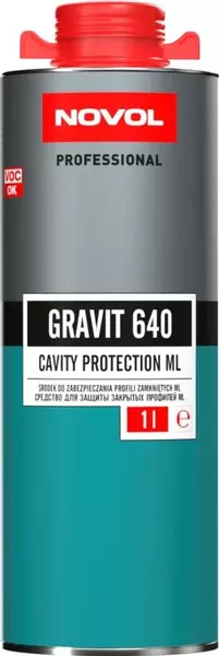 NOVOL GRAVIT 640 ŚRODEK DO PROFILI ZAMKNIĘTYCH 1L