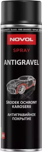 NOVOL ANTIGRAVEL BARANEK DO KAROSERII CZARNY 500ML