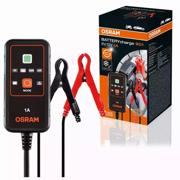 OSRAM ŁADOWARKA DO AKUMULATORÓW OEBCS901