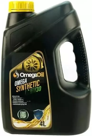 OMEGA OIL SYNTHETIC LC OLEJ SILNIKOWY 5W30 4L