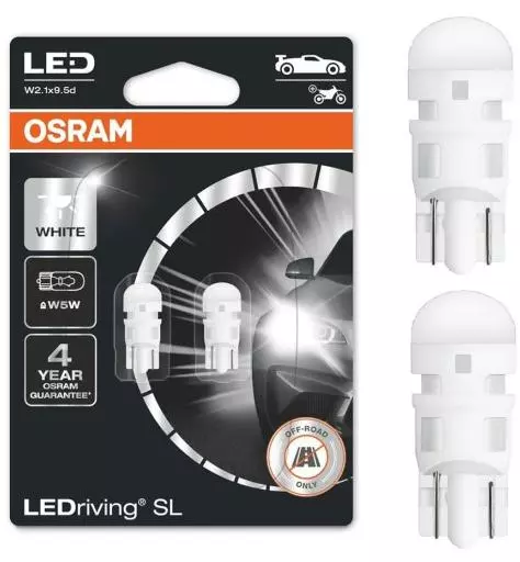 OSRAM LEDRIVING ŻARÓWKI W5W COOL WHITE 12V 6000K