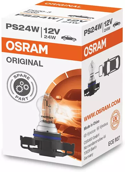 OSRAM ORIGINAL ŻARÓWKA PS24W 12V 24W PG20-3