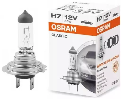 OSRAM CLASSIC ŻARÓWKA H7 12V 55W PX26D