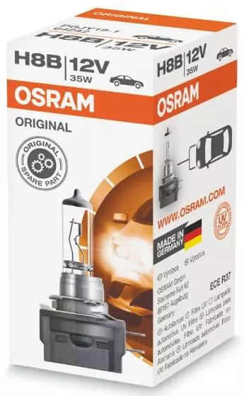 OSRAM ORIGINAL ŻARÓWKA H8B 12V 35W PGJY19-1