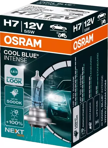 OSRAM ŻARÓWKA COOL BLUE INTENSE NEXT GEN H7 12V 55W