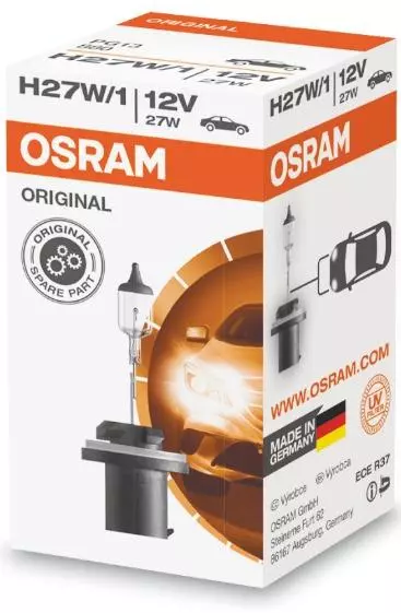 OSRAM ORIGINAL ŻARÓWKA H27W/1 12V 27W PG13