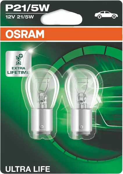 OSRAM ULTRA LIFE ŻARÓWKI P21/5W BAY15S BLISTER