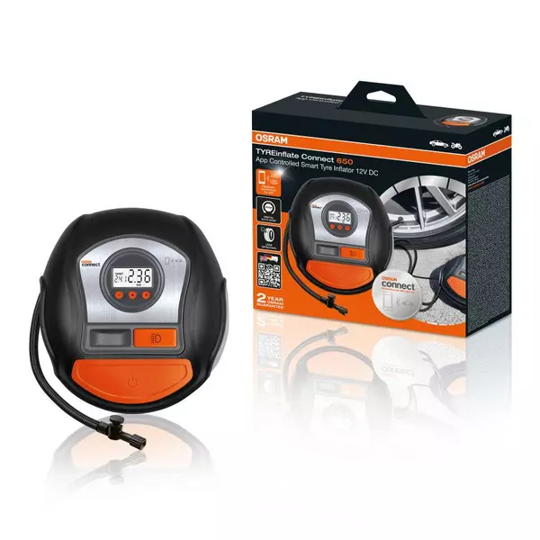 OSRAM KOMPRESOR DO OPON TYRE INFLATE CONNECT 650