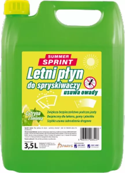 SUMMER SPRINT LETNI PŁYN DO SPRYSKIWACZY CYTRYNA Z LIMONKĄ 3,5L