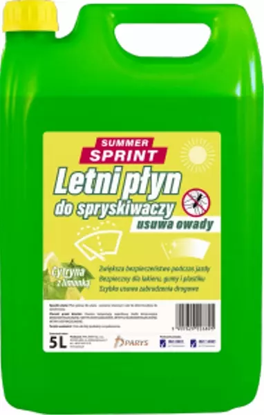 SUMMER SPRINT LETNI PŁYN DO SPRYSKIWACZY CYTRYNA Z LIMONKĄ 5L