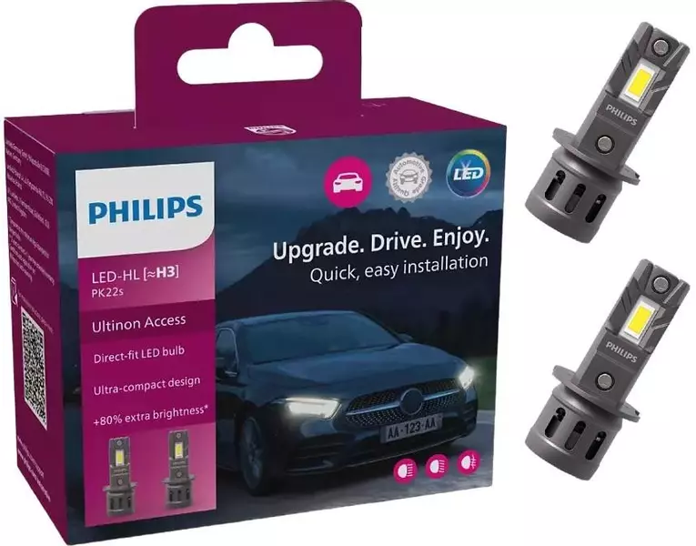 PHILIPS ULTINON ACCESS ŻARÓWKI LED-HL 6000K H3