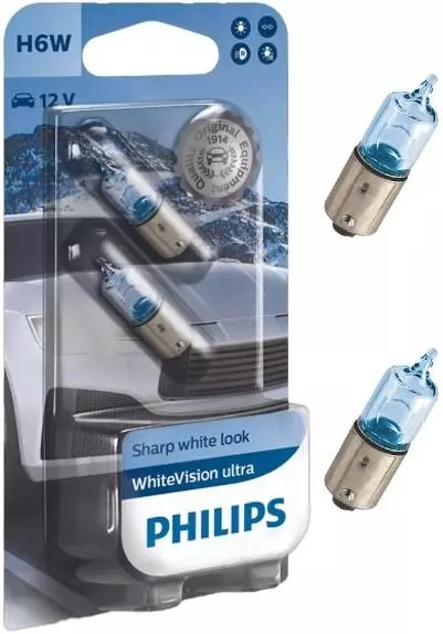 PHILIPS WHITE VISION ULTRA ŻARÓWKI H6W