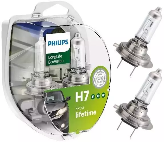 PHILIPS ECOVISION H7 LONGLIFE 12V 55W DUO