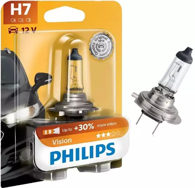 PHILIPS VISION ŻARÓWKA 12V 55W H7