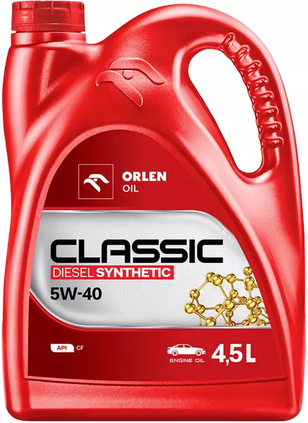 ORLEN PLATINUM CLASSIC DIESEL 5W40 API CF 4,5L