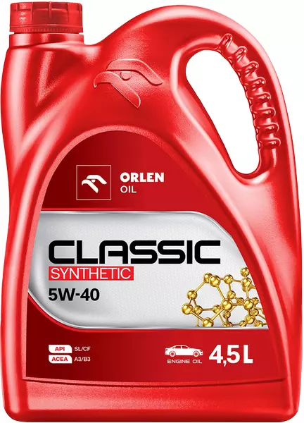 ORLEN PLATINUM CLASSIC SYNTHETIC 5W40 A3/B3 4,5L