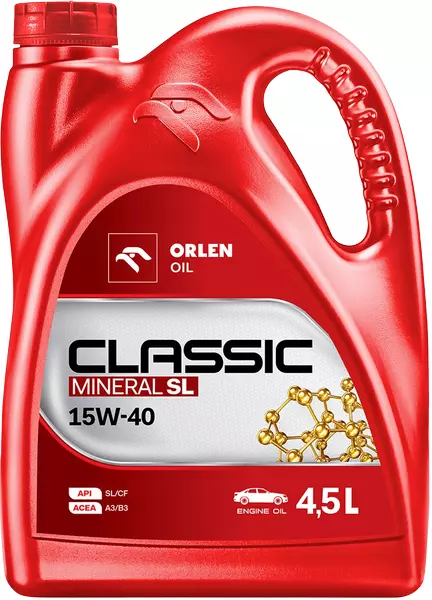 ORLEN PLATINUM CLASSIC MINERAL 15W40 A3/B3 4,5L