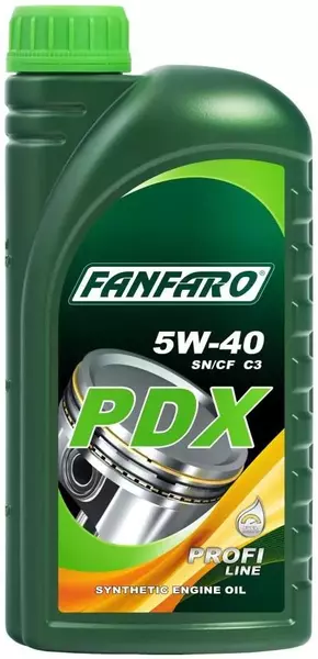 FANFARO PROFI PDX OLEJ SILNIKOWY 5W40 1L