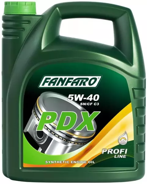 FANFARO PROFI PDX OLEJ SILNIKOWY 5W40 5L