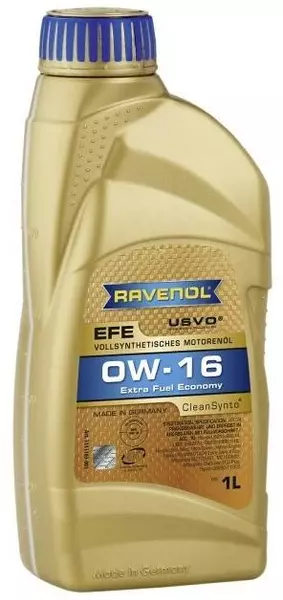 RAVENOL EFE 0W16 CLEANSYNTO SP RC ILSAC GF-6B 1L