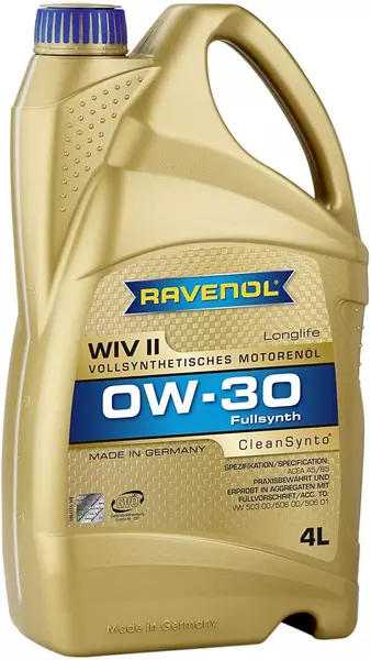 RAVEOL WIV 0W30 CLEANSYNTO A5/B5 VW 506.00 4L