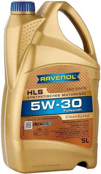 RAVENOL HLS 5W30 CLEANSYNTO ACEA C3 API SN/CF 5L