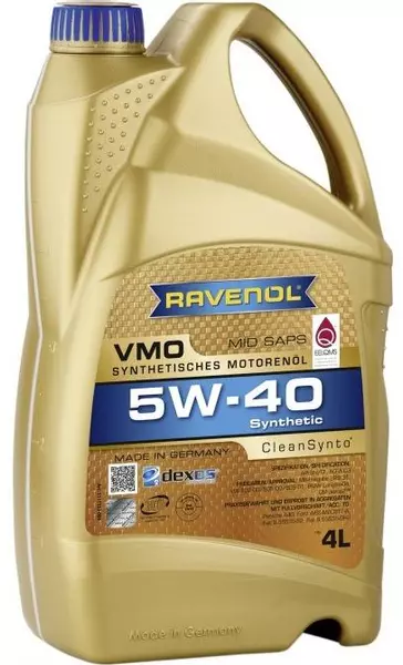 RAVENOL VMO 5W40 CLEANSYNTO ACEA C3 API SN/CF 4L