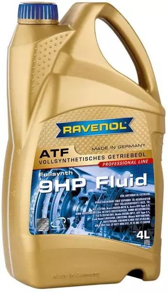 RAVENOL ATF FLUID 9HP OLEJ PRZEKŁADNIOWY 4L